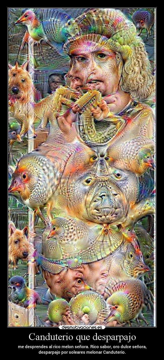 Canduterio que desparpajo - me desprendes al rico melon señora. Rico sabor, oro dulce señora,
desparpajo por soleares melonar Canduterio.