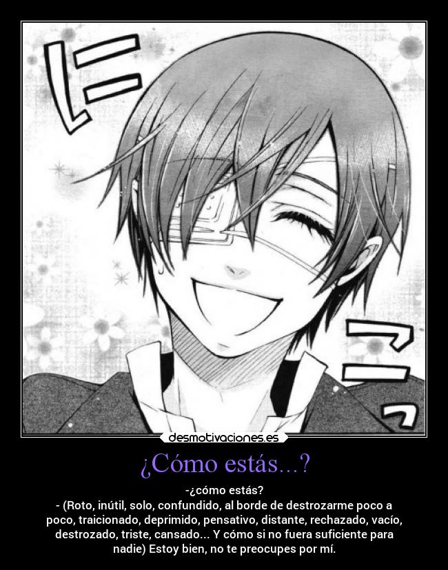 ¿Cómo estás...? - 