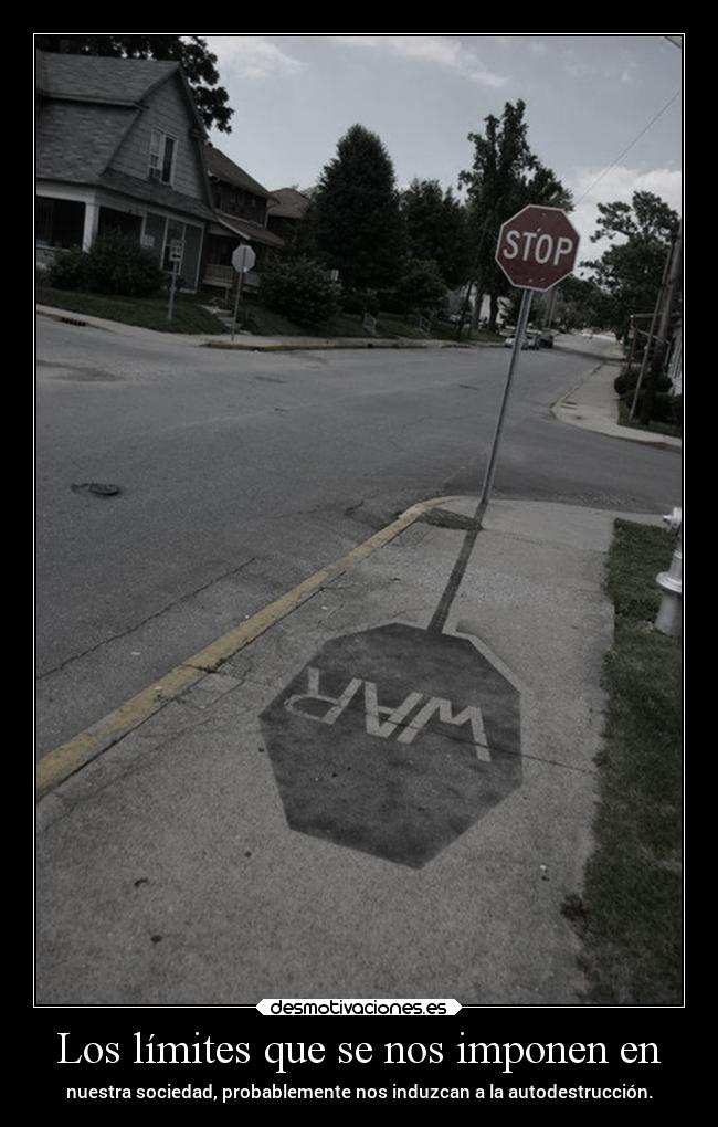 Los límites que se nos imponen en -