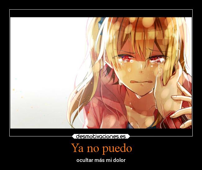 Ya no puedo - 