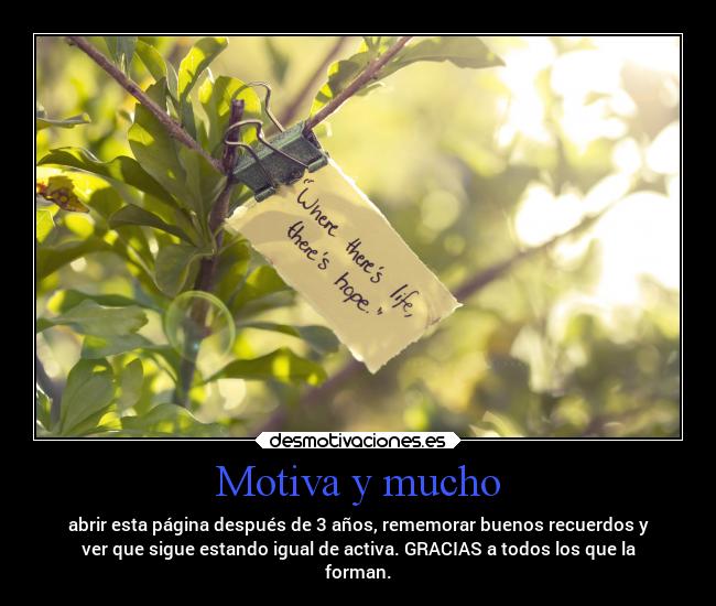 Motiva y mucho - 