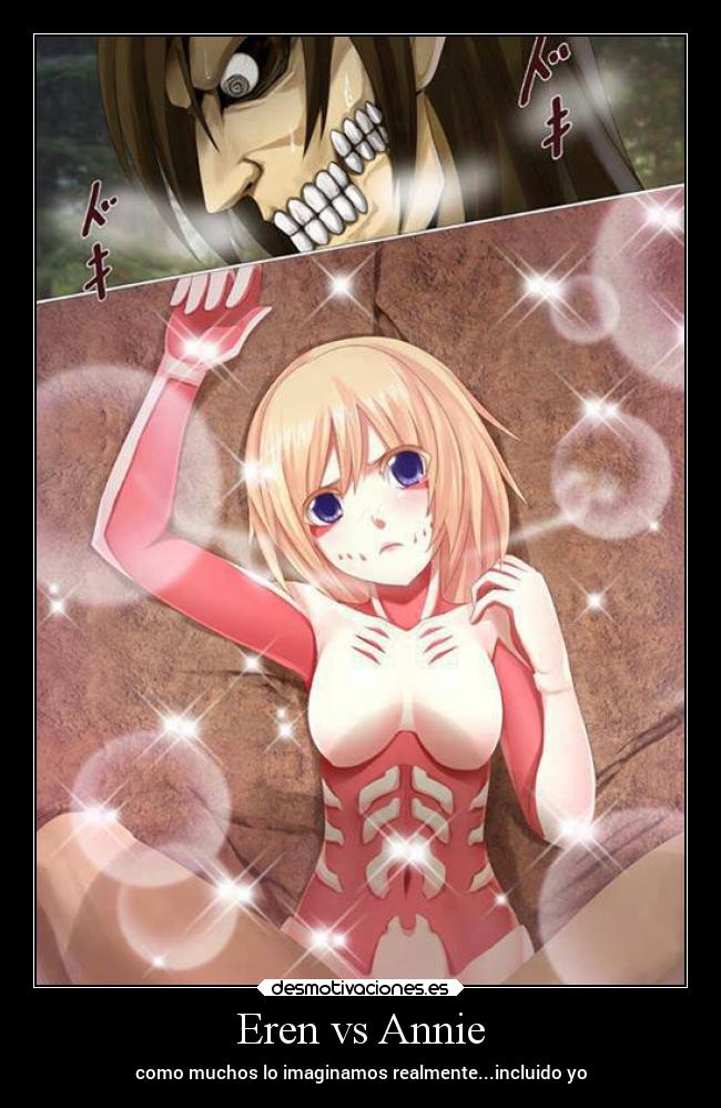 Eren vs Annie - como muchos lo imaginamos realmente...incluido yo
