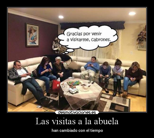 Las visitas a la abuela -