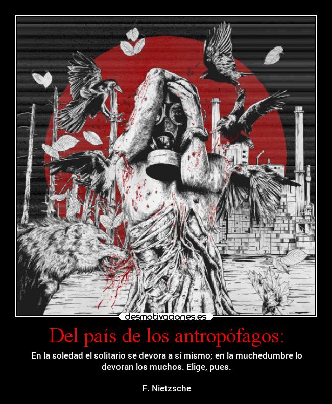 Del país de los antropófagos: -