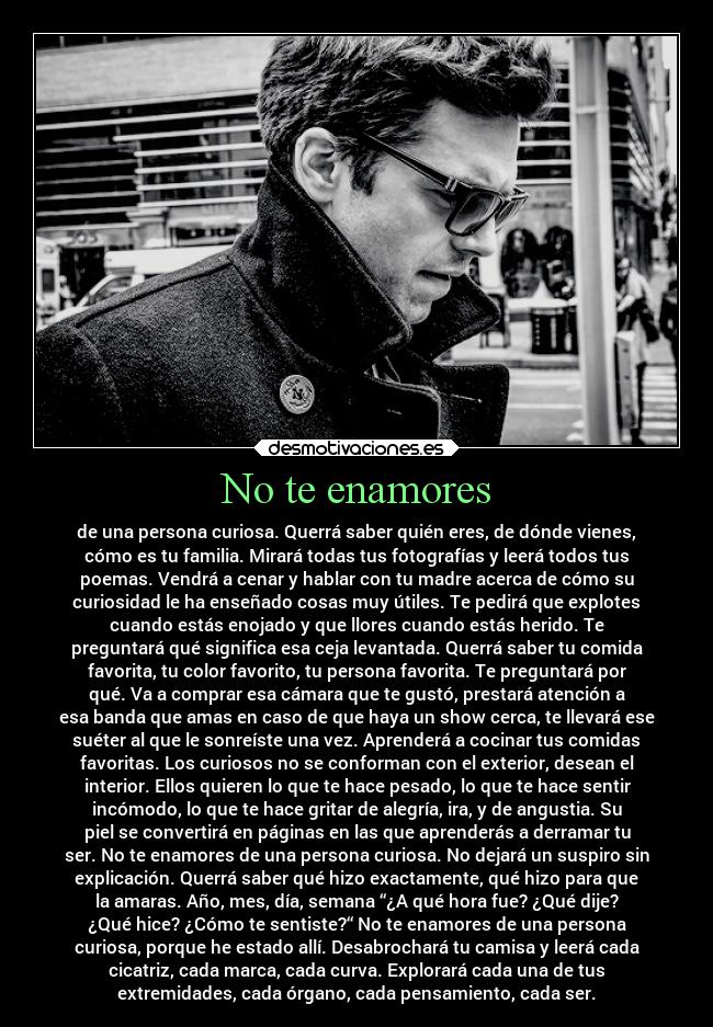 No te enamores - 
