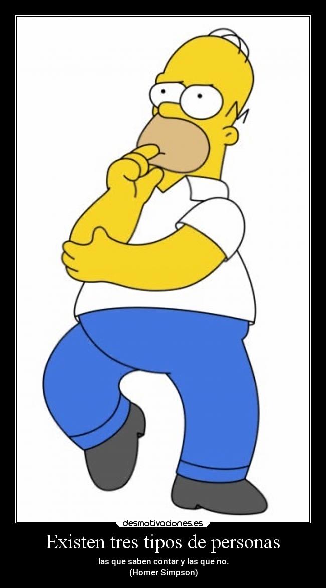 Existen tres tipos de personas - 