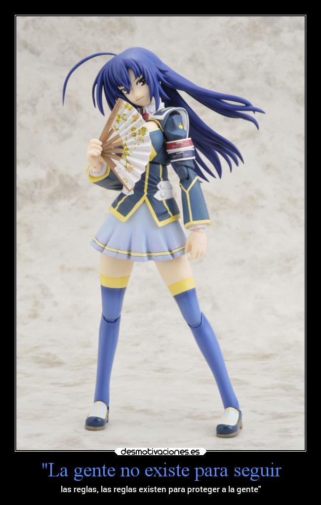 La gente no existe para seguir - las reglas, las reglas existen para proteger a la gente