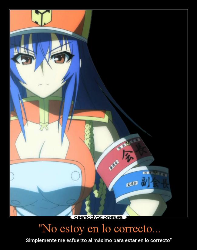 No estoy en lo correcto... - Simplemente me esfuerzo al máximo para estar en lo correcto
