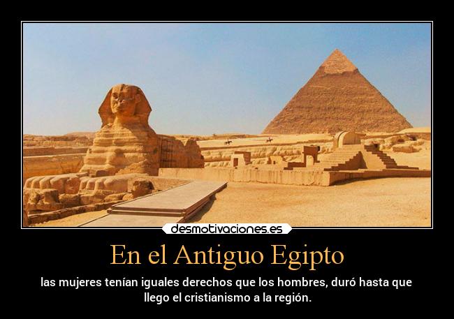 En el Antiguo Egipto - 