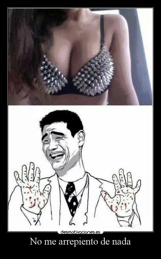 No me arrepiento de nada -