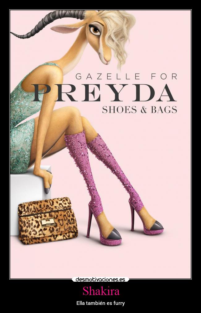 Shakira - Ella también es furry
