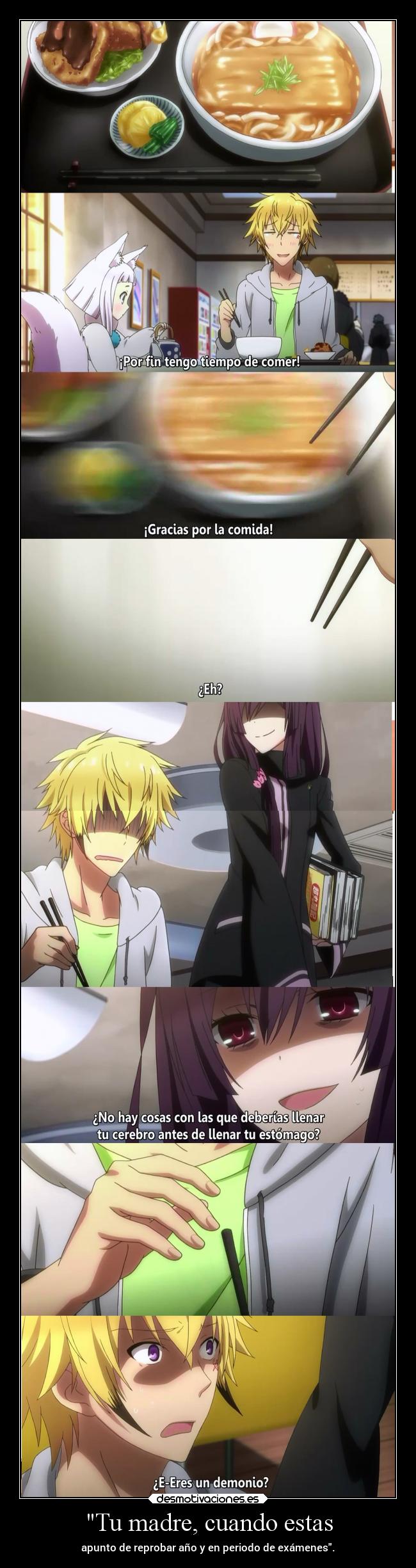 Tu madre, cuando estas - 