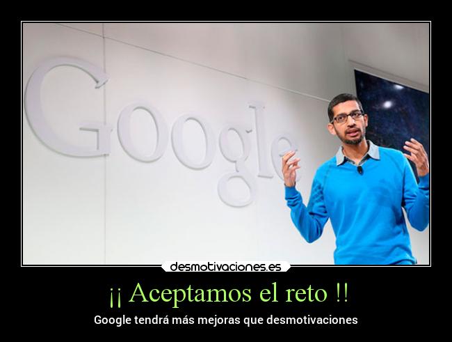 ¡¡ Aceptamos el reto !! -