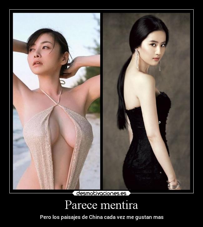 Parece mentira - Pero los paisajes de China cada vez me gustan mas