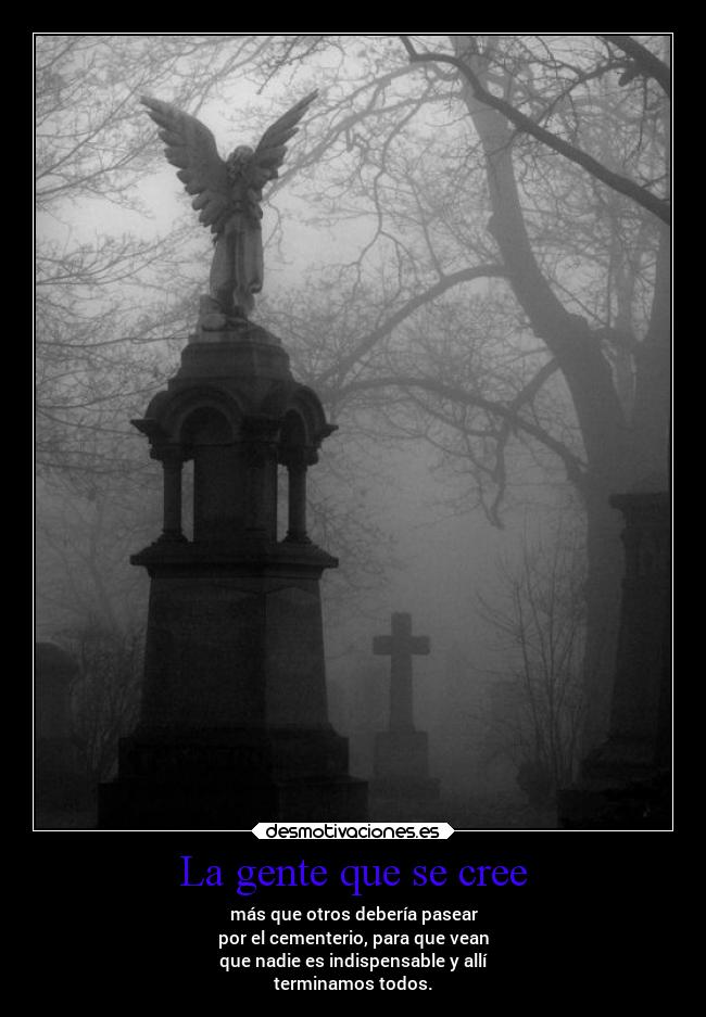 La gente que se cree -