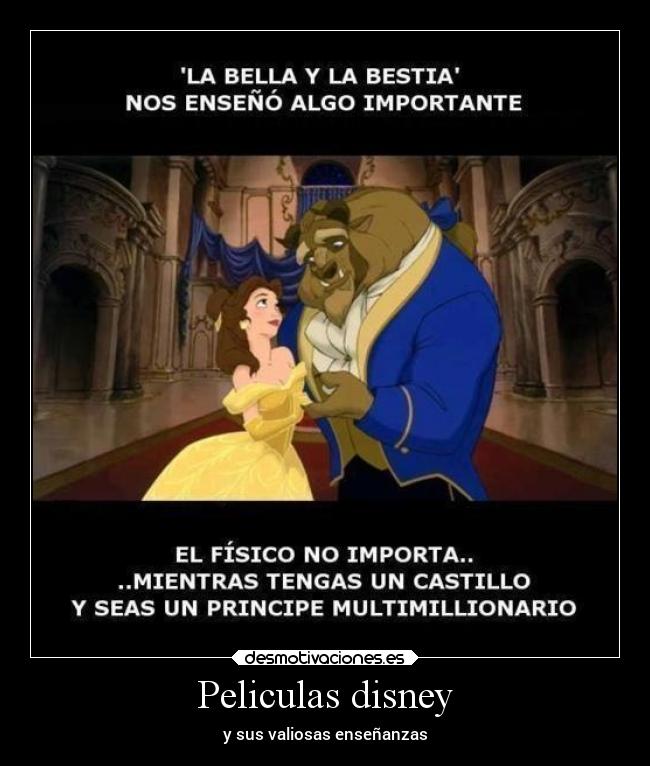 Peliculas disney - y sus valiosas enseñanzas