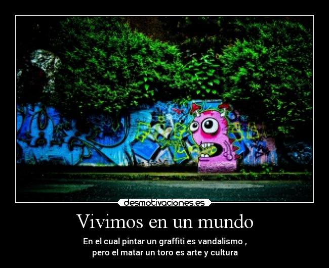 Vivimos en un mundo -