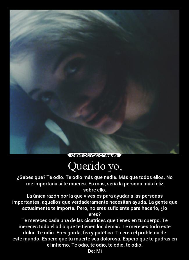 Querido yo, - 