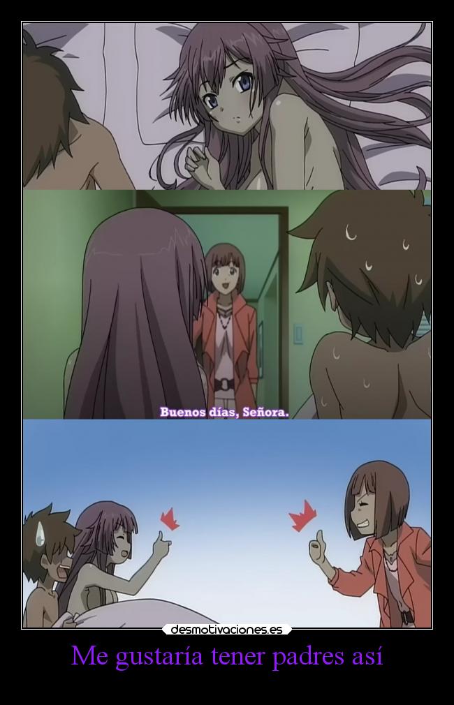 Me gustaría tener padres así -