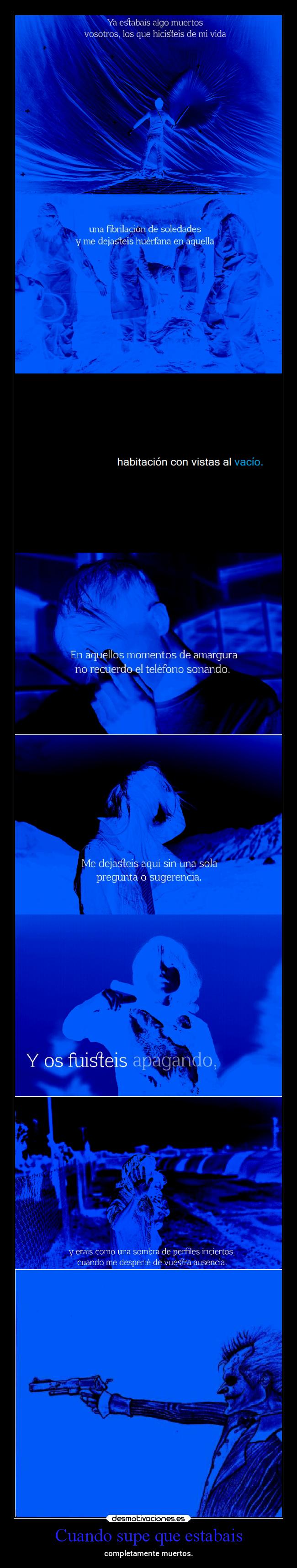 Cuando supe que estabais - 