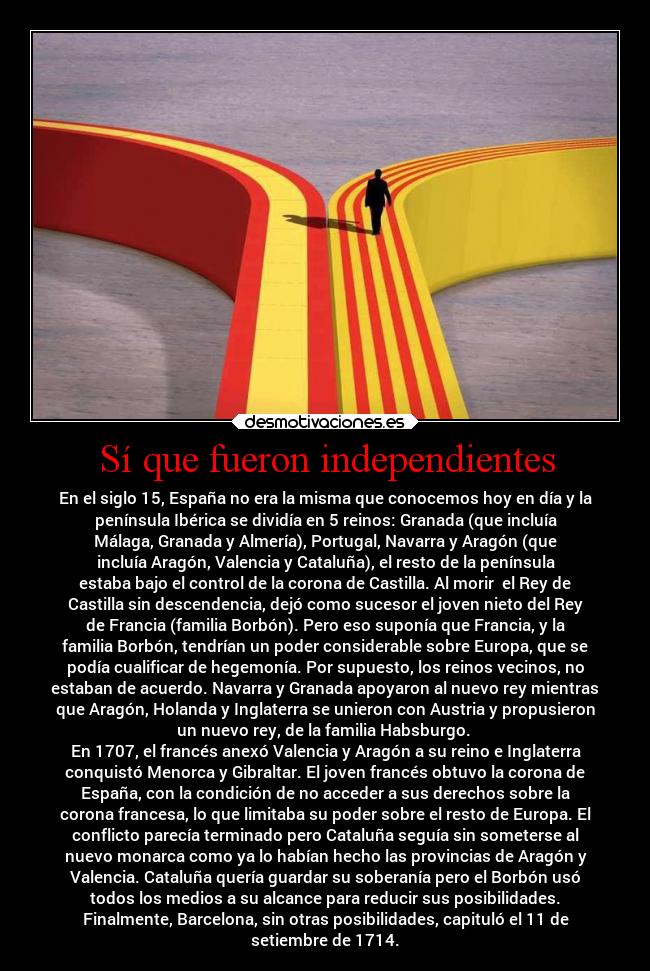 carteles politica espana historia guerra orgullo independencia verdad ignorantes geografia pais soberania desmotivaciones