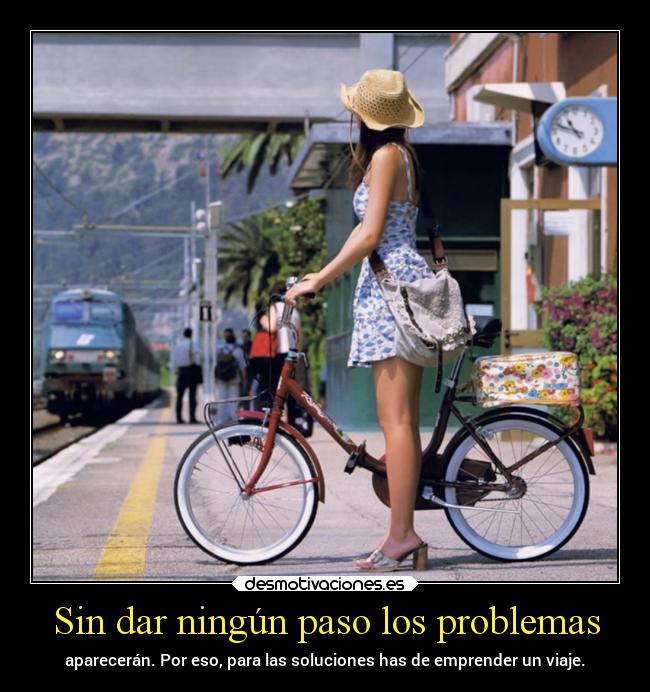 Sin dar ningún paso los problemas -