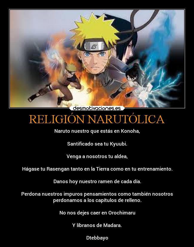 RELIGIÓN NARUTÓLICA -