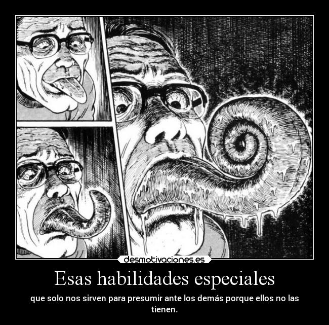 Esas habilidades especiales - 