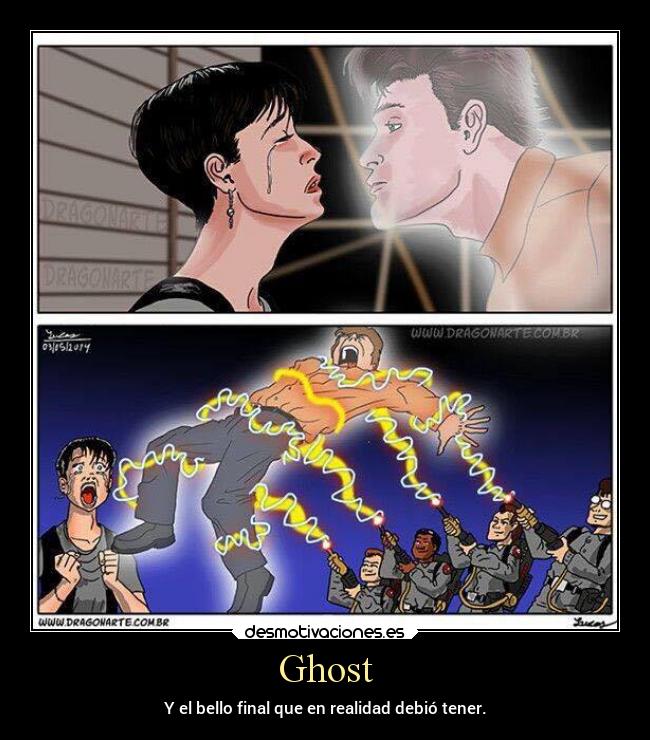 Ghost - Y el bello final que en realidad debió tener.