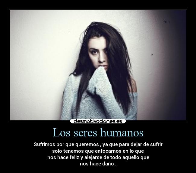 Los seres humanos -
