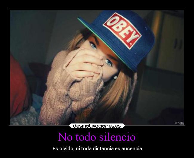 No todo silencio -
