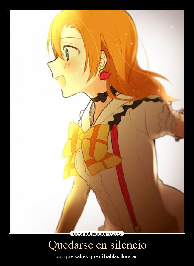 Quedarse en silencio - 