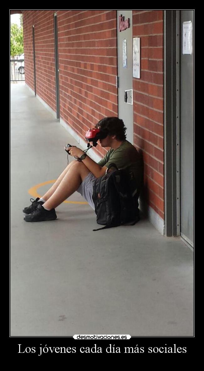 Los jóvenes cada día más sociales -