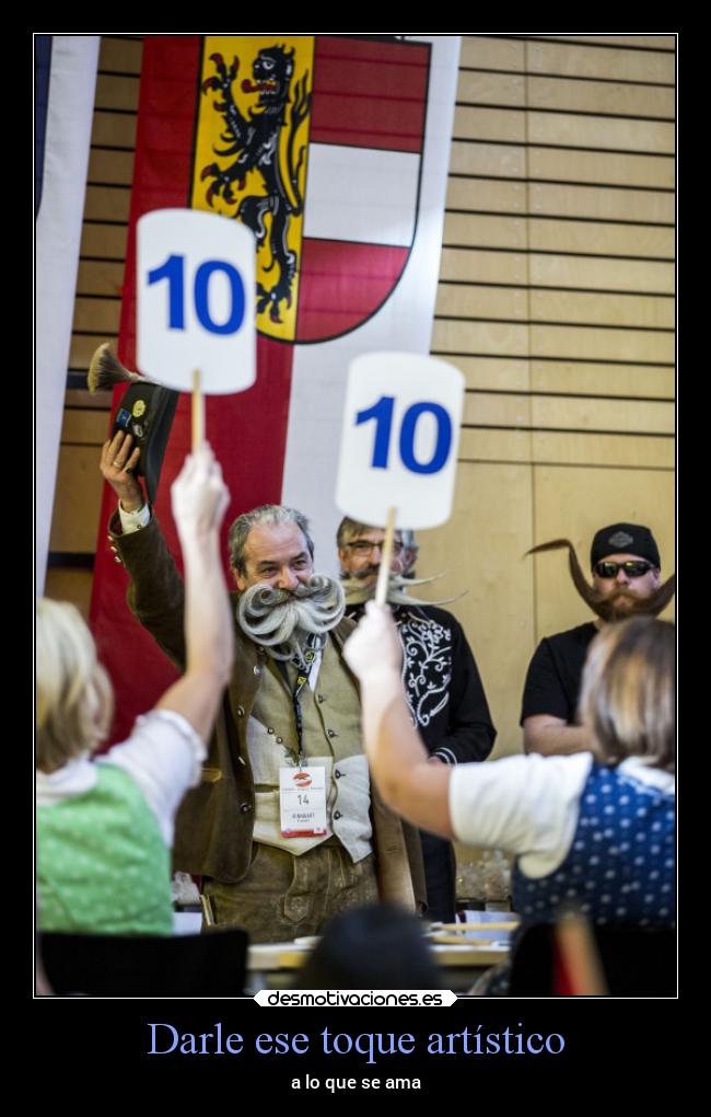 Darle ese toque artístico - 