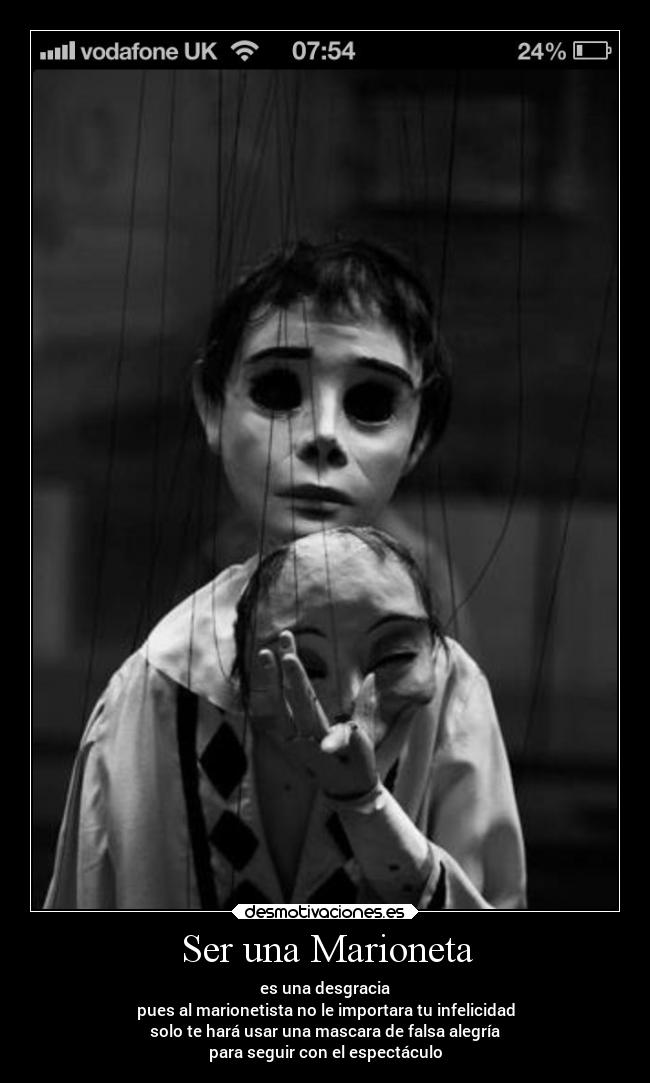 Ser una Marioneta - 