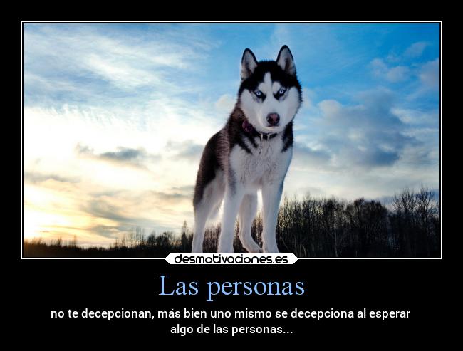 Las personas -