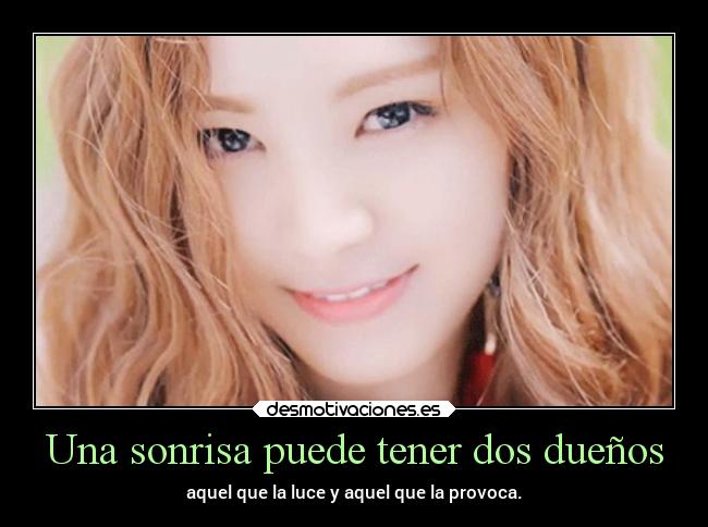 Una sonrisa puede tener dos dueños -