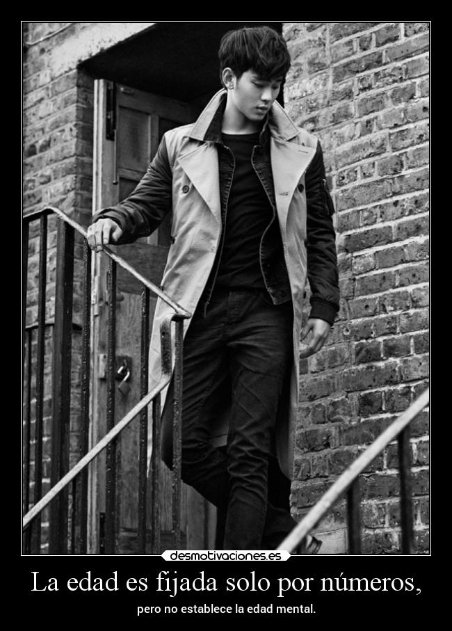 La edad es fijada solo por números, -