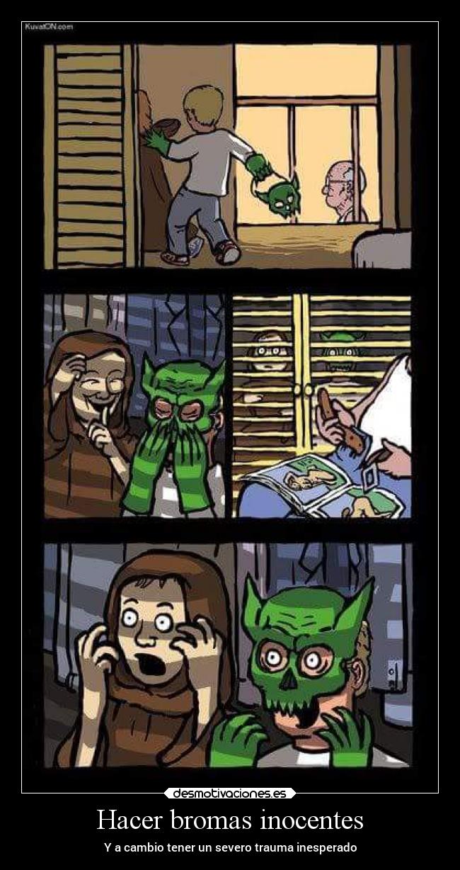 Hacer bromas inocentes -