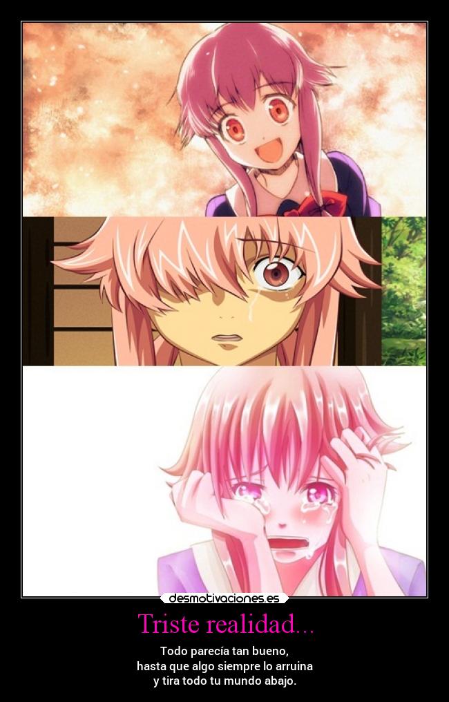 Triste realidad... -