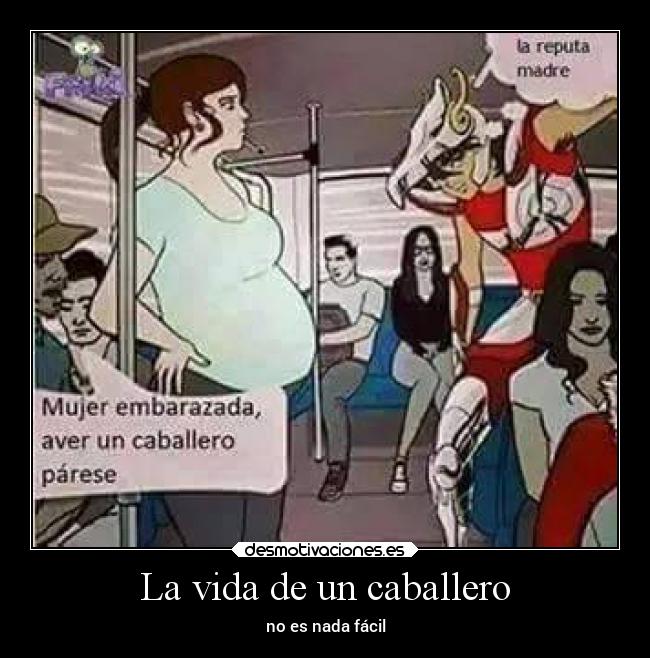 La vida de un caballero - no es nada fácil