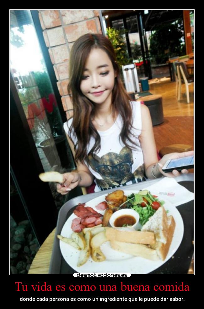 carteles vida comida vida comida projectd desmotivaciones