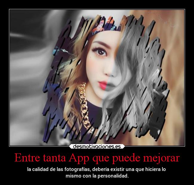Entre tanta App que puede mejorar -