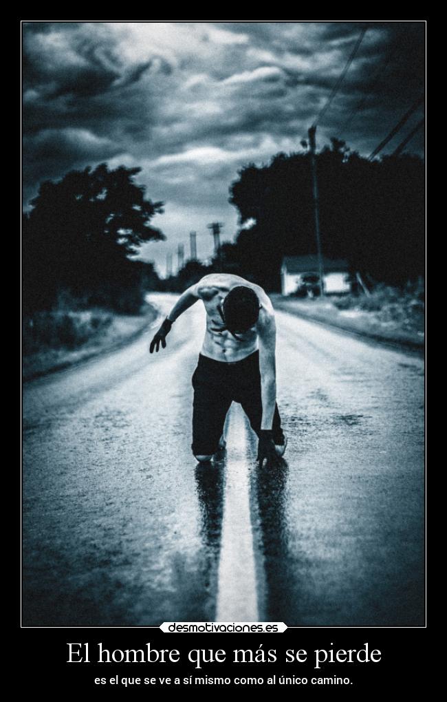 El hombre que más se pierde -