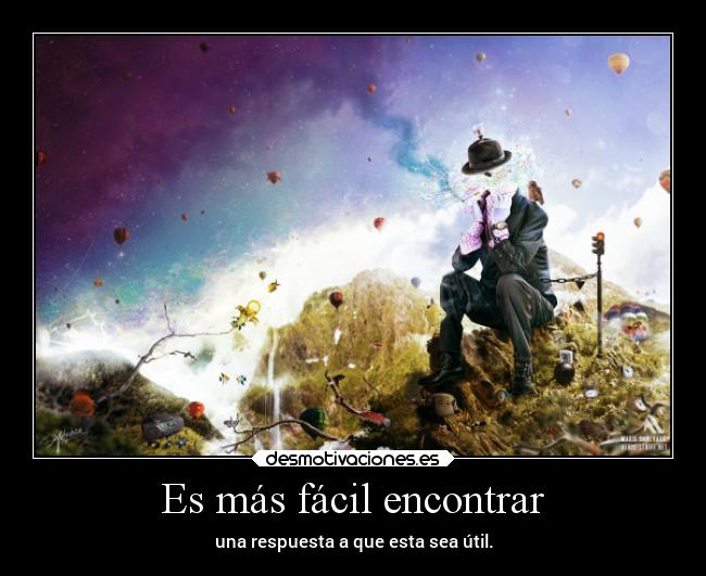 Es más fácil encontrar - 