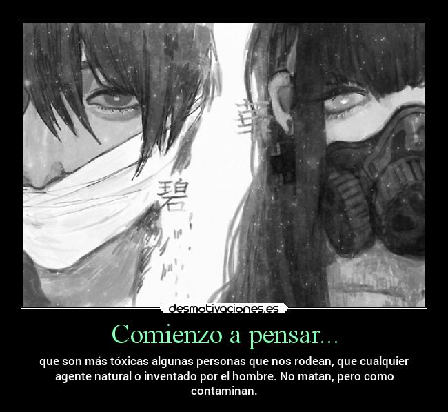 Comienzo a pensar... - 