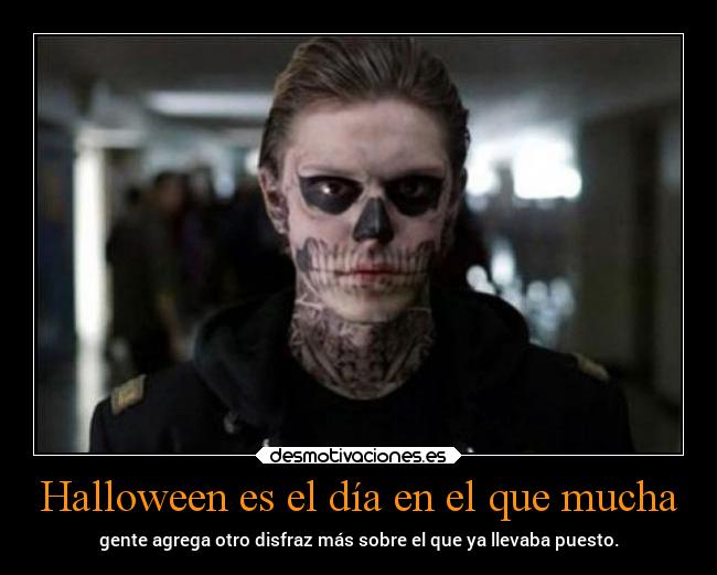 Halloween es el día en el que mucha -