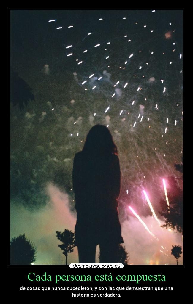 Cada persona está compuesta - 
