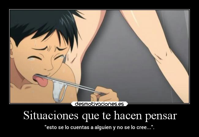 Situaciones que te hacen pensar -