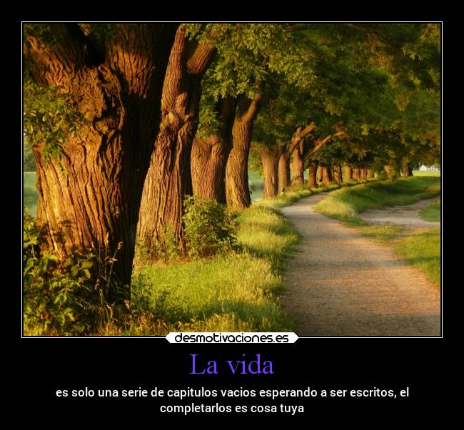 La vida -